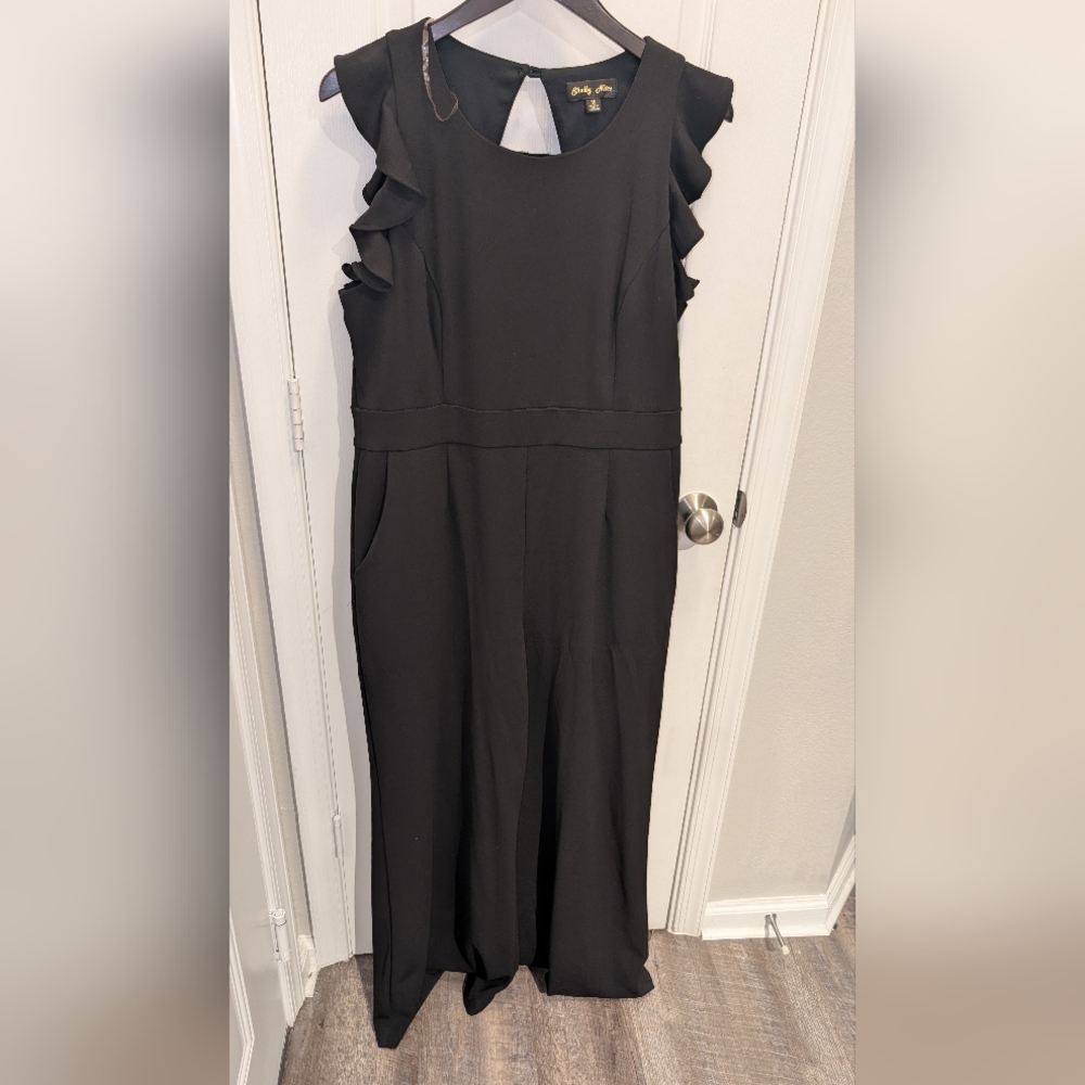 Shelby Nites Black‎ Jumpsuit Size 16